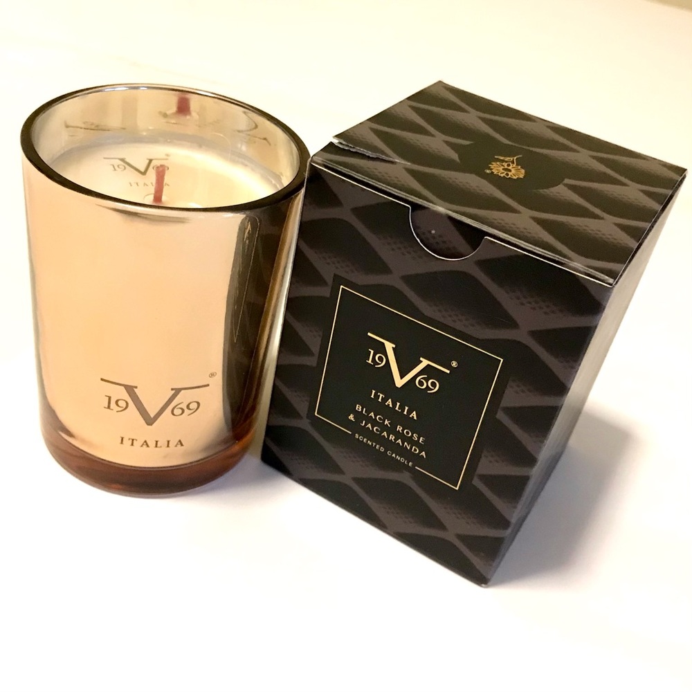 NWOT Versace 19V69 ITALIA Scented Jar Candle